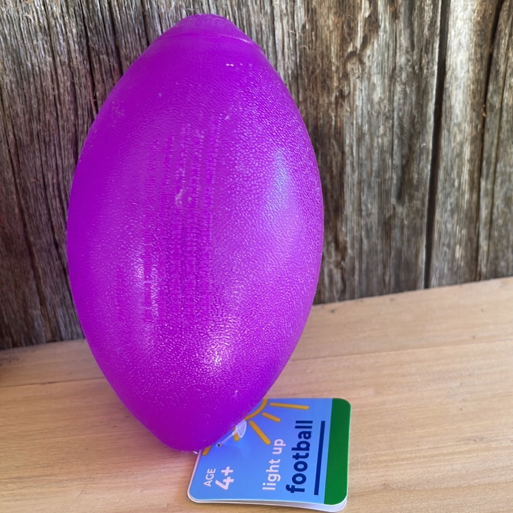 NWT Purple Light Up 🏈💜Super Grip Football - Picture 2 of 7